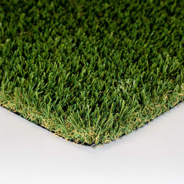 GREENLINE ARTIFICIAL GRASS Classic 54 Fescue 15 ft. Wide x Cut to Length Green Artificial Grass Carpet