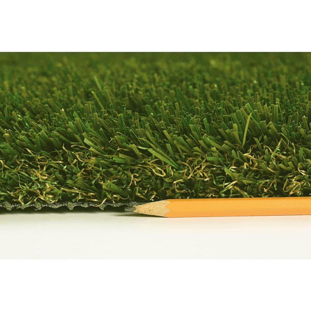 Nance Carpet and Rug Premium Turf 6 ft. x 9 ft. Green Artificial Grass Rug
