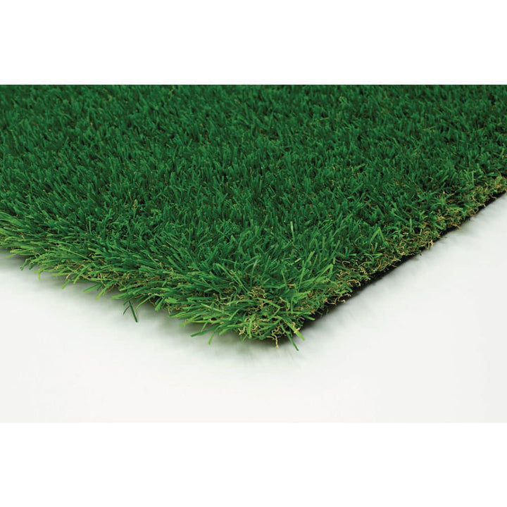 Nance Carpet and Rug ParkPro Multipurpose 12 ft. Wide x Cut to Length Green Artificial Grass