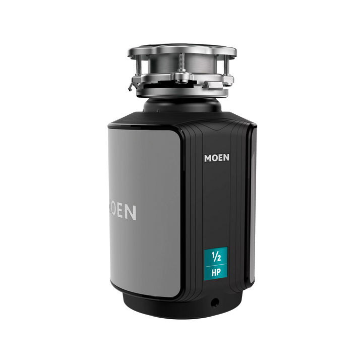 Moen GX50C The Prep Series 1/2-HP Continuous-Feed Garbage Disposal with SoundSHIELD Noise Insulation