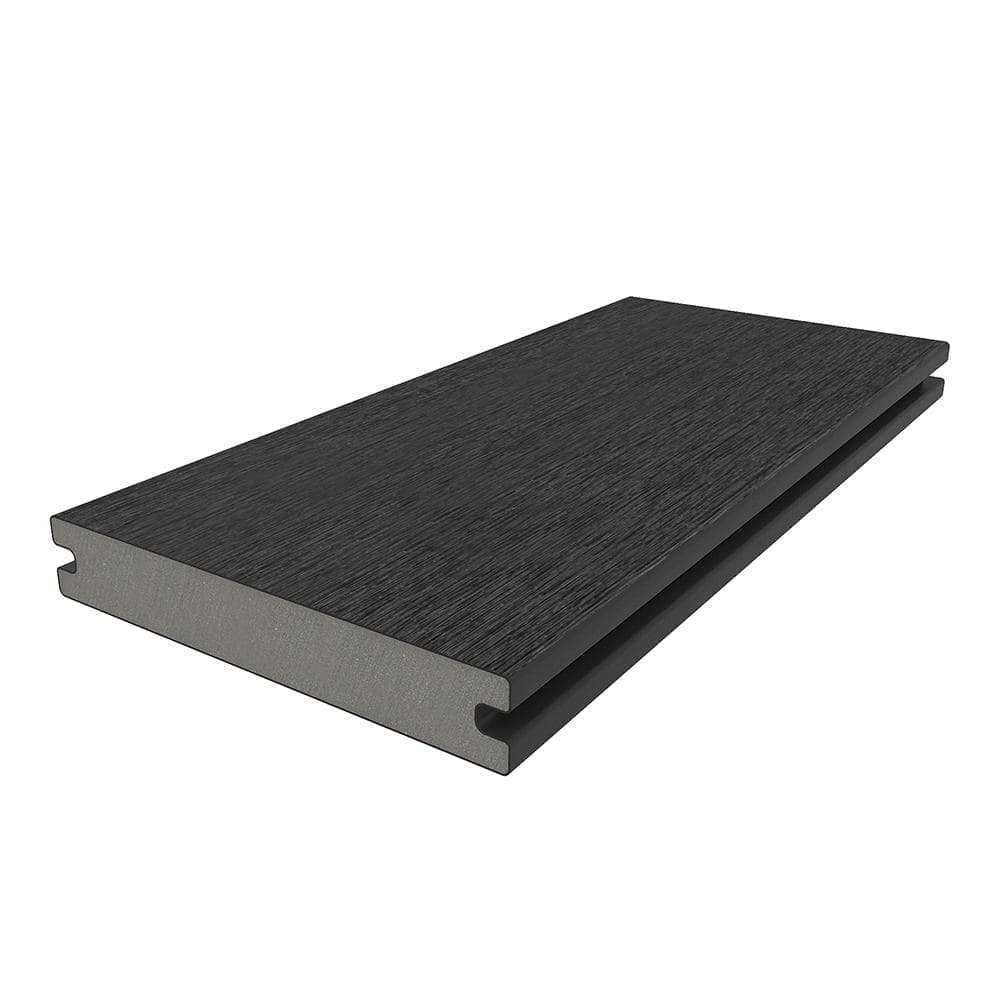 NewTechWood UltraShield Naturale Magellan Composite Decking Board in Hawaiian Charcoal (49-Pack)