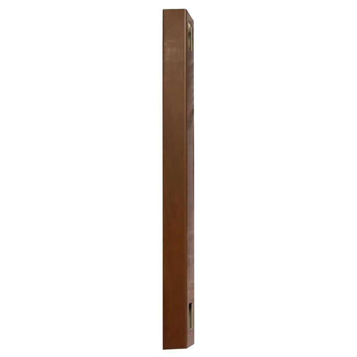 Creative Surfaces 5x5x8 ft Woodgrain Vinyl Hickory Fence Post