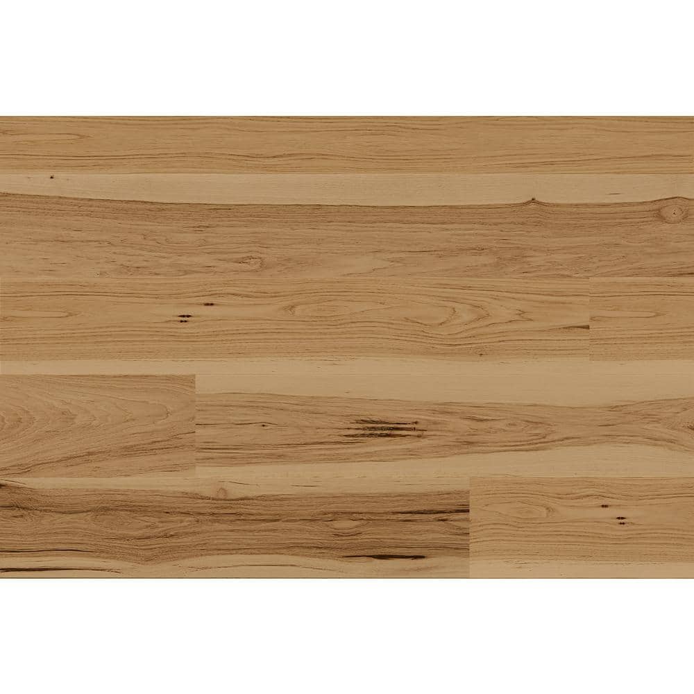 ASPEN FLOORING Honey Comb Hickory 9/16 in T x 8.66 in. W Tongue and Groove Wire Brushed Engineered Hardwood Flooring (31.25 sqft/case)