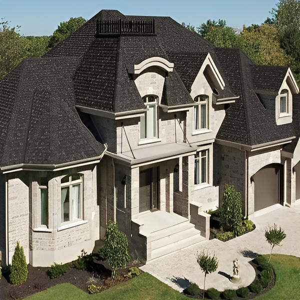 IKO Cambridge Hip & Ridge Shingle (1 Bundle - 36.5 Lin Ft) - Harvard Slate image 2