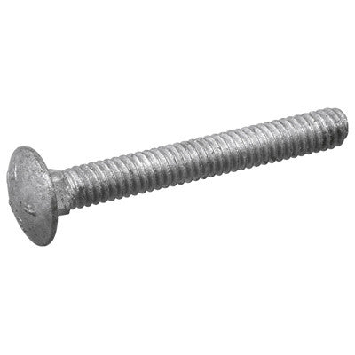 Hillman 3/8 in. x 2 in. Zinc-Plated Steel Carriage Bolt, 100-Pack