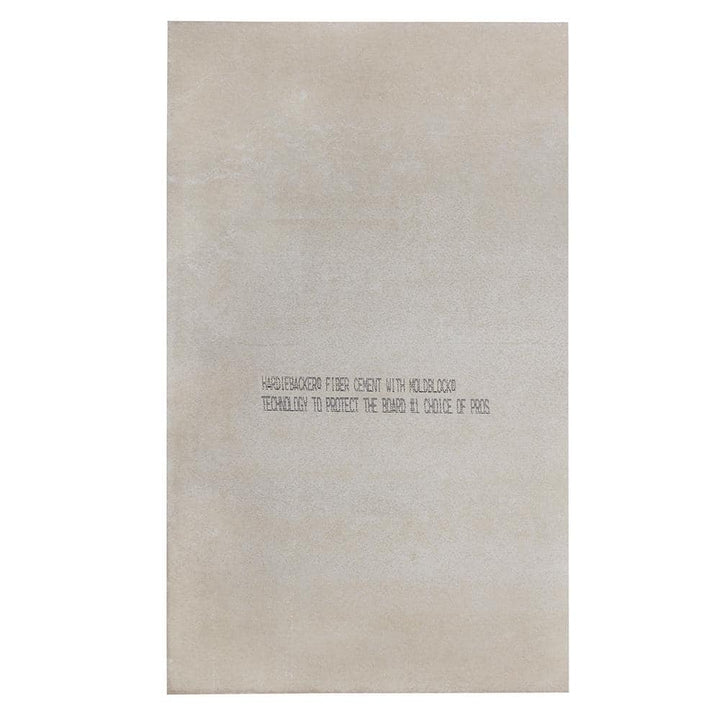 James Hardie HardieBacker 1/2 in. x 3 ft. x 5 ft. Cement Backerboard