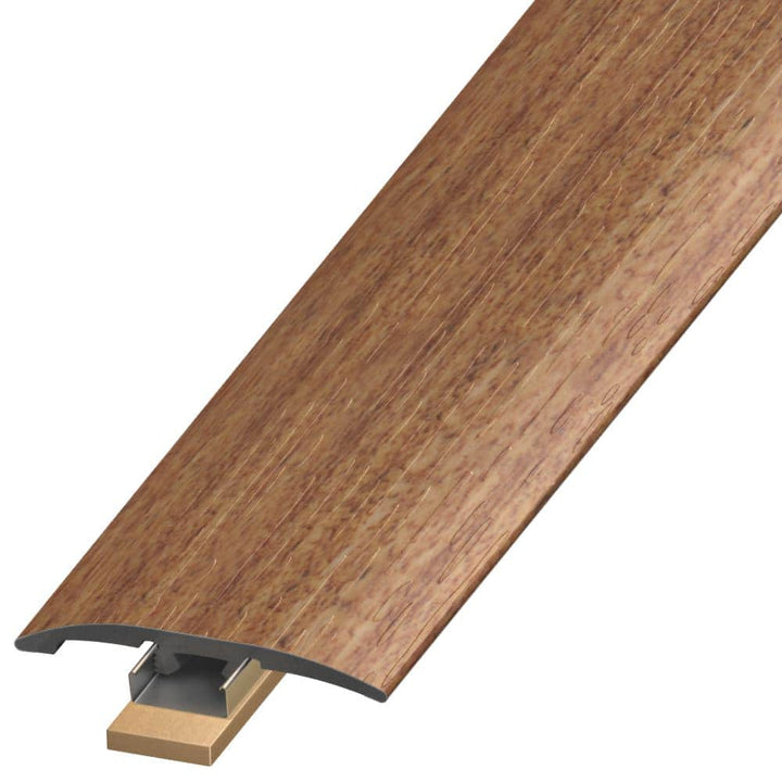 DuraDecor Classy Chic Jet-Setter Ginger 0.25 in. T x 2 in. W x 94 in. L 3-in-1 Transition Molding