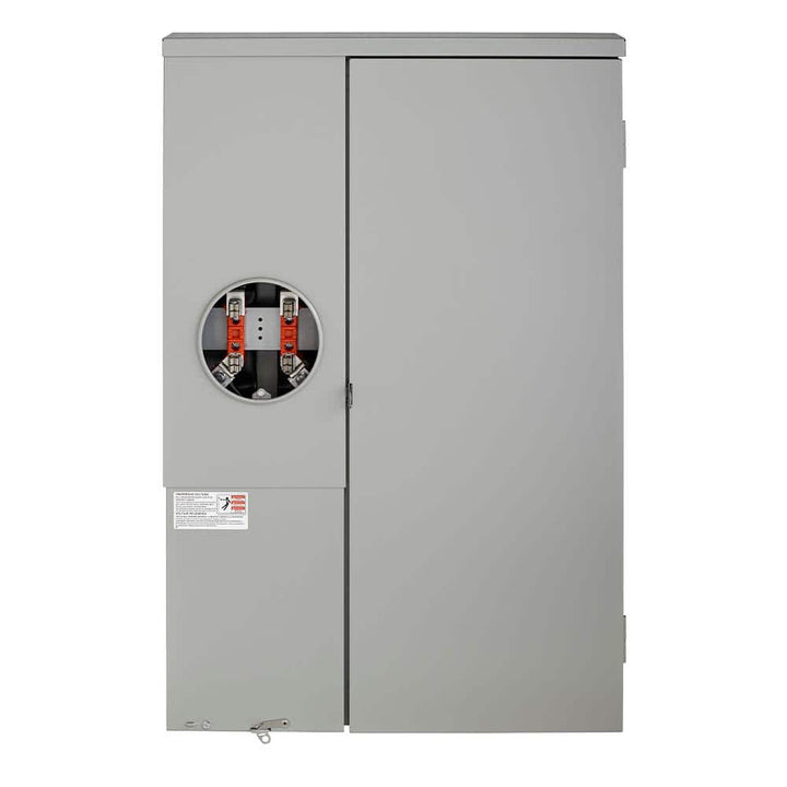 Leviton 30 Space Outdoor All-In-One Meter Load Center Combo with 150 Amp Main Circuit Breaker