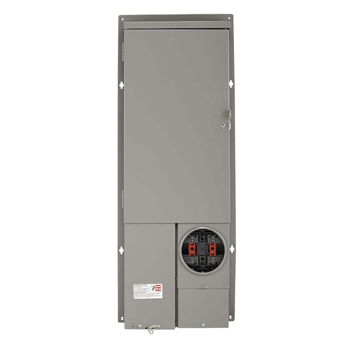 Leviton 200 Amp 12-Space All-in-One UG/OH Semi-Flush (Solar Ready) Panel with Main Breaker