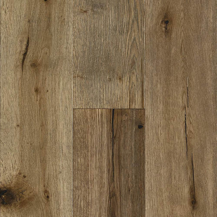 Bruce Time Honored Light Gray Oak 3/8 in. T x 7.3 in. W Click Lock Wire Brushed Engineered Hardwood Flooring (32.6 sq.ft./ctn)