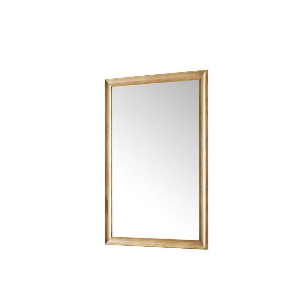 James Martin Vanities Glenbrooke 30" x 40" Light Natural Oak Vanity Mirror