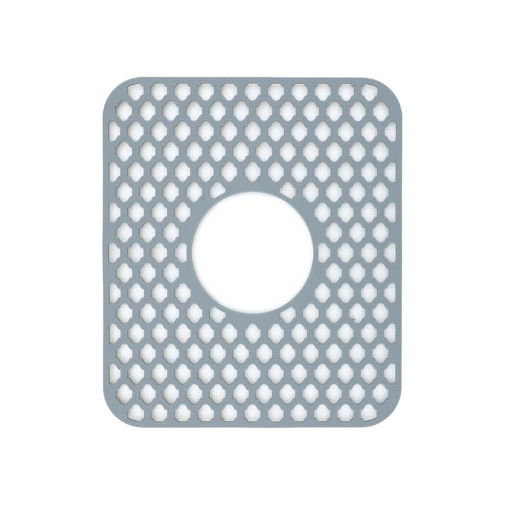 LORDEAR Silicone Kitchen Sink Bottom Grid, 14x11 Inch, Grey