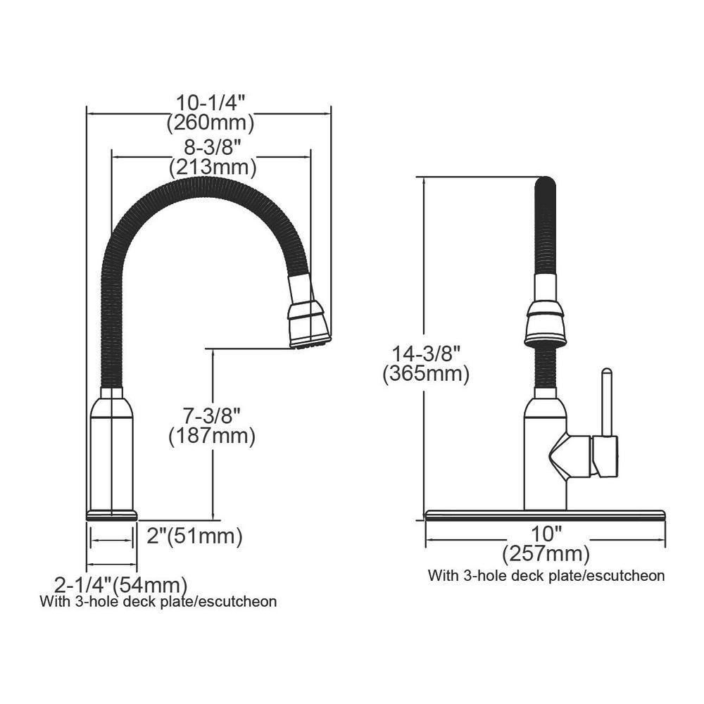 Elkay Pursuit Lustrous Steel Laundry Utility Faucet