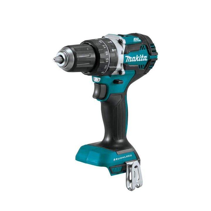 Makita 18V LXT Lithium‑Ion 1/2 in. Brushless Cordless Hammer Driver‑Drill, Tool Only (XPH12Z)
