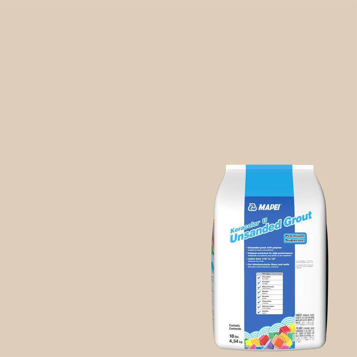 MAPEI Keracolor U Unsanded Grout, 49 Light Almond – 10 lb