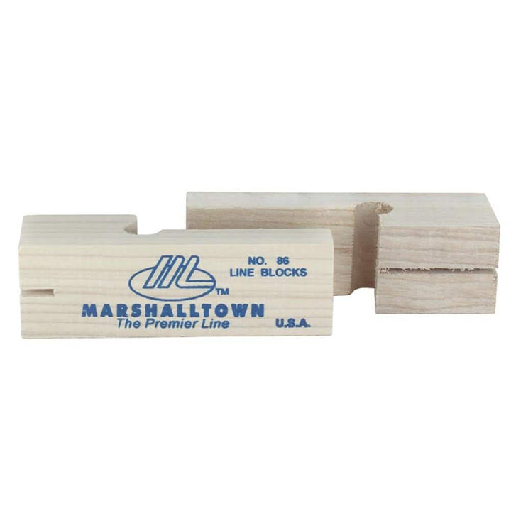 Marshalltown 3-3/4 in. Wood Line Blocks (Pair)