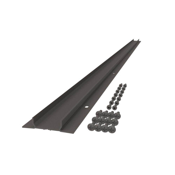 Barrette Outdoor Living VersaRail Classic 6 ft. Matte Bronze Aluminum Rail Deck Board Adapter
