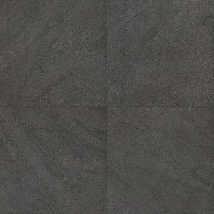 MSI Midnight Montage 2 cm. x 24 in. x 24 in. Matte Porcelain Stone Look Paver (8 sq. ft./Case)