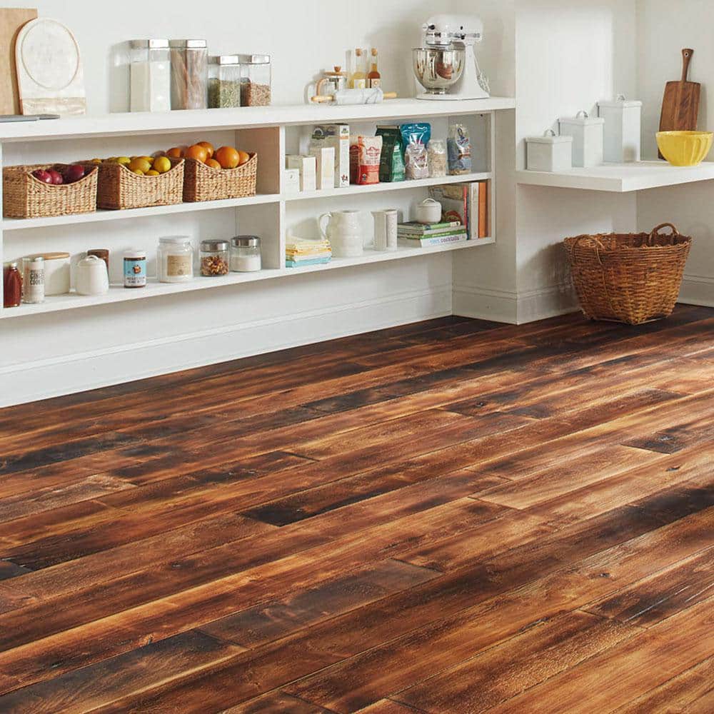 HOMELEGEND Milan Maple 9/16 in. T x 7.5 in. W Wire Brushed Engineered Hardwood Flooring (31.1 sqft/case)