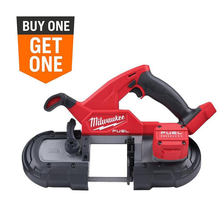 Milwaukee M18 FUEL 18V Brushless Cordless Deep Cut Band Saw & Compact Bandsaw (Tool-Only)