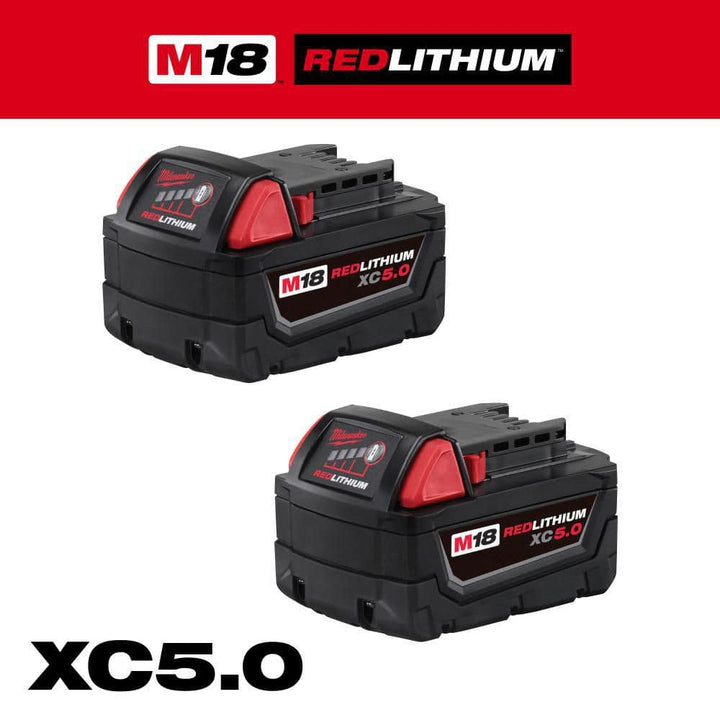 Milwaukee M18 18-Volt REDLITHIUM XC 5.0Ah Battery Pack (10-Pack)