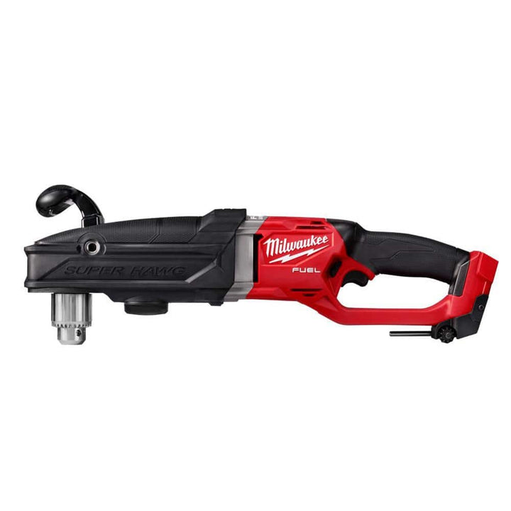 Milwaukee M18 FUEL 18V Lithium‑Ion Brushless Cordless GEN 2 SUPER HAWG 1/2 in. Right Angle Drill (Tool‑Only)