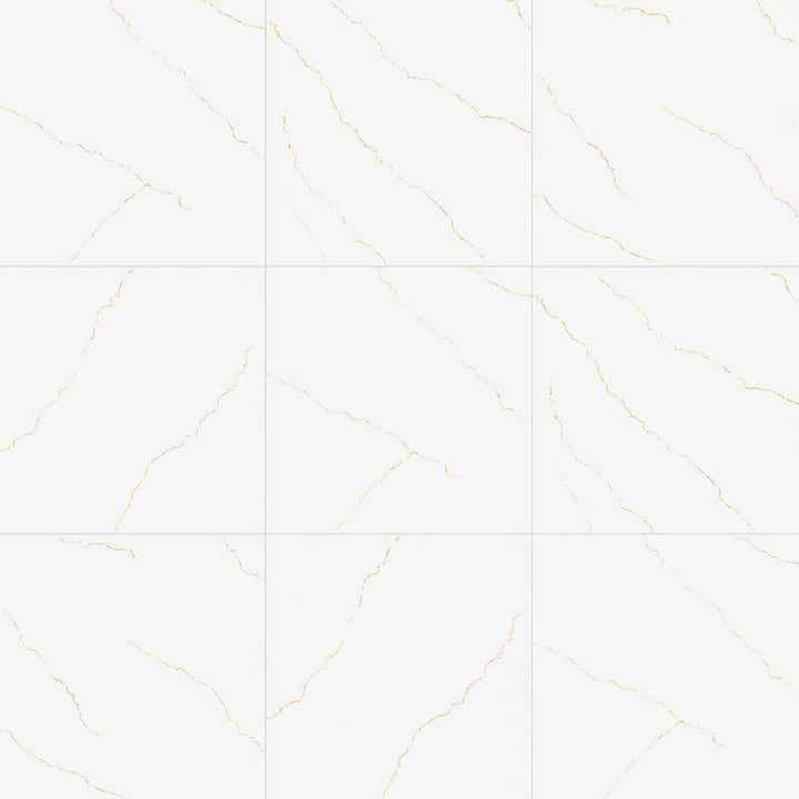 MSI Miraggio Gold 2 cm. x 24 in. x 24 in. Matte Porcelain Marble Look Paver Tile (8 Sq. Ft./Case)