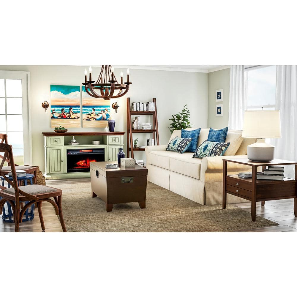 Bruce American Vintage Mocha Oak 3/4 in. T x 5 in. W Scraped Solid Hardwood Flooring (23.5 sq.ft./ctn)