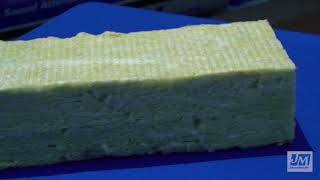 Johns Manville (JM) MinWool SAFB Mineral Wool Batt Insulation, Unfaced, R-3.7 (per inch), 3.5 in x 16 in x 48 in, 42.67 sq-ft (MW3516-A)
