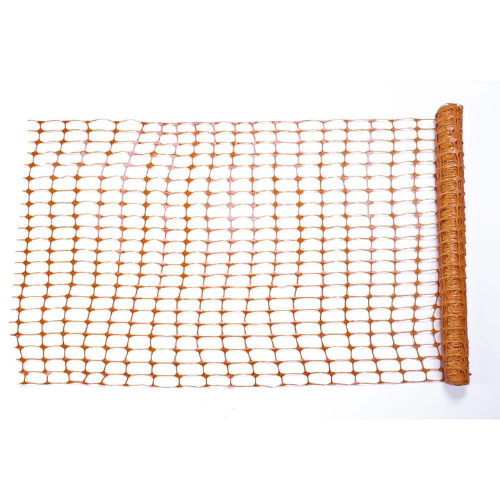 Mutual Industries 4 ft. x 50 ft. Orange Warning Barrier Fence