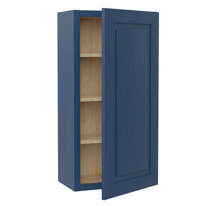 Home Decorators Collection Grayson Mythic Blue Wall Kitchen Cabinet