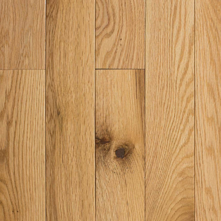 Blue Ridge Hardwood Flooring Natural Red Oak 3/4 in. T x 2-1/4 in. W Smooth Solid Hardwood Flooring (24 sq.ft./case)