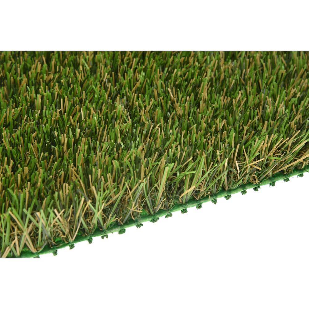 Sunshine 12 ft. W x Cut to Length Natural Look 35 oz. 1.18 in. PH with SuperFlow Green Backing Artificial Grass Turf