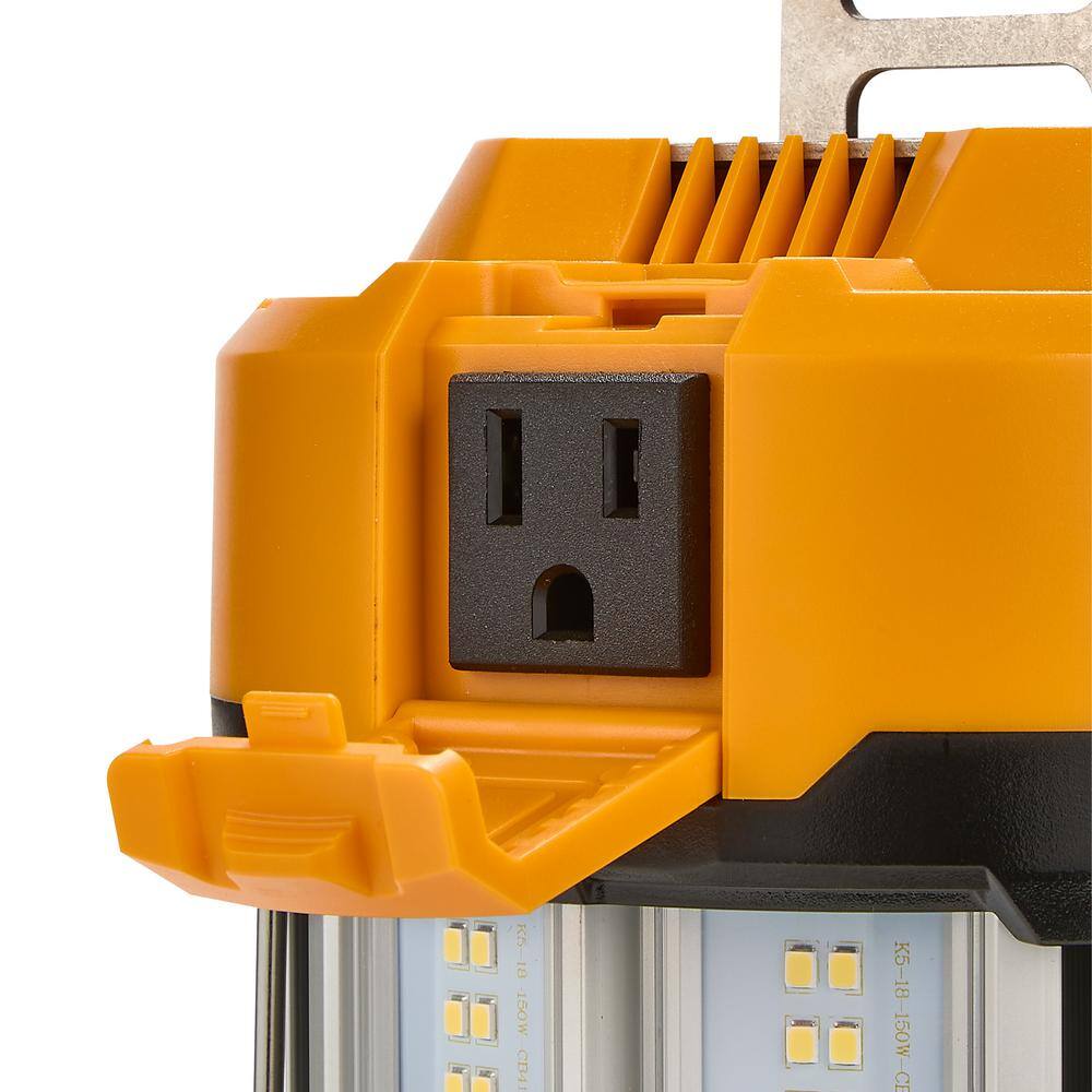 Maxxima High Bay Temporary LED Work Light, Linkable, 150-Watt 18,000 Lumens 5000K Daylight