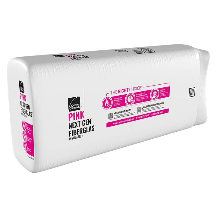 Owens Corning R-38 Kraft Faced Fiberglass Insulation Batts, 10.25 in. x 23.75 in. x 48 in.