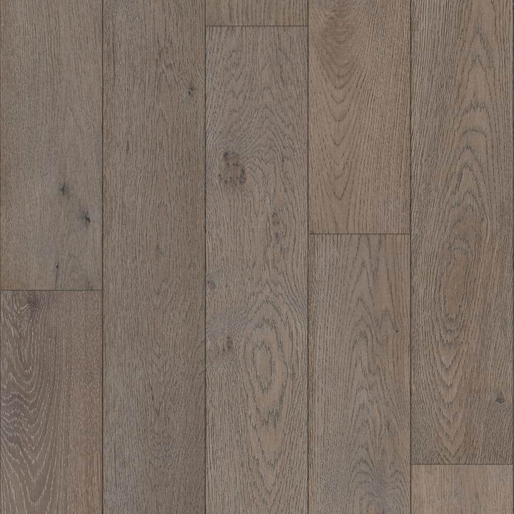 ACQUA FLOORS Parker Oak 1/4 in. T x 5 in. W Click Lock Wire Brushed Engineered Hardwood Flooring (16.68 sq.ft./case)