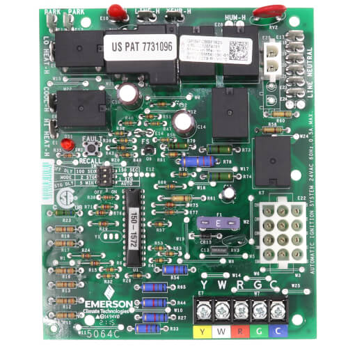 Goodman-Amana PCBBF162S control board - front view (Product Type: Control Board)