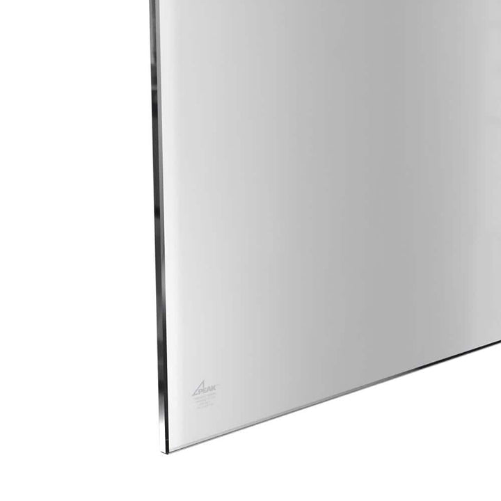 Peak Aluminum Railing 36 in. H x 18 in. W Clear Aluminum Deck Railing Tempered Glass Panel