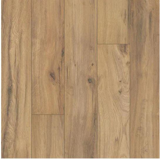 Pergo Outlast+ 6.14 in. W Golden Rustic Oak Waterproof Laminate Wood Flooring (16.12 sq. ft./case)