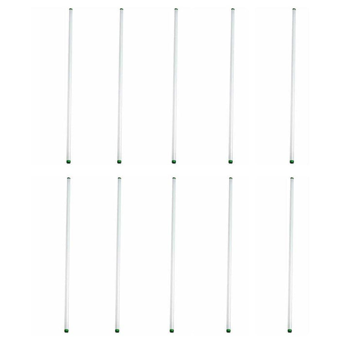 Philips 32-Watt 4 ft. Linear T8 Fluorescent Tube Light Bulb, Natural Daylight 5000K, 10-Pack
