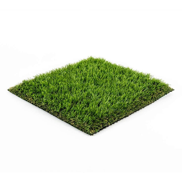 TURF DISTRIBUTORS Eco 48 Pine + Bamboo Green 12 ft. Wide x Cut to Length Artificial Grass Carpet