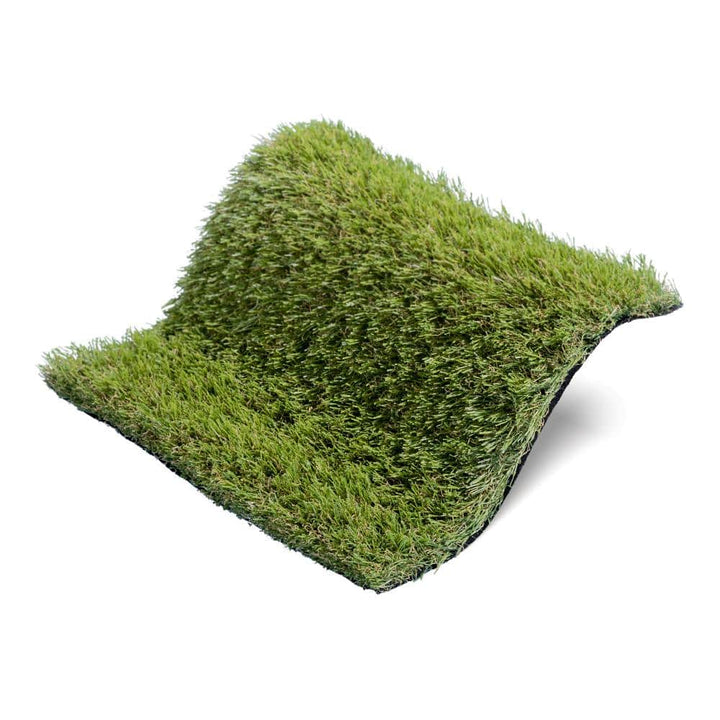 TURF DISTRIBUTORS Eco 56 Silver + Field Green 12 ft. Wide x Cut to Length Green Artificial Grass Carpet