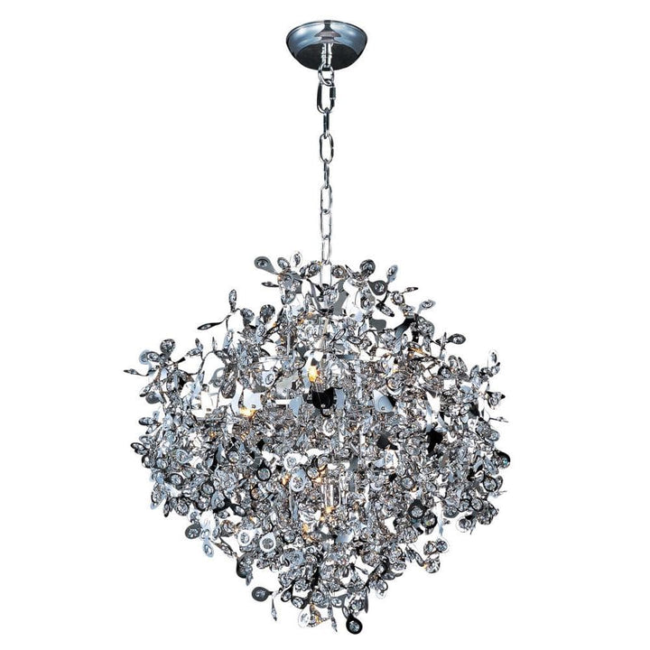 Maxim Lighting Comet 10-Light Polished Chrome Single Pendant