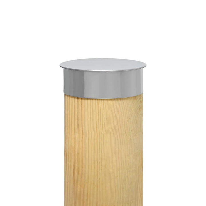 Protectyte 6 1/2 in. Diameter Stainless-Steel Piling Cap Nautical Style