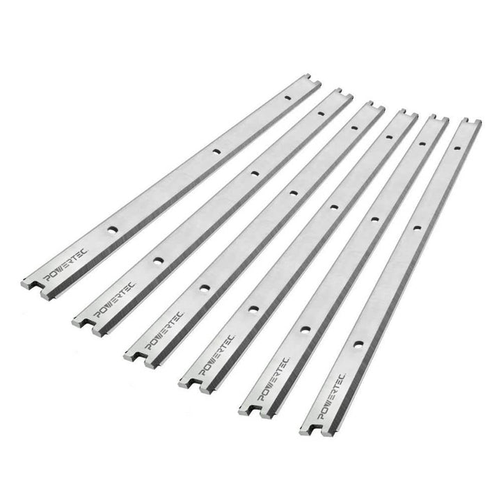 POWERTEC 13 in. High Speed Steel Planer Knives for RIDGID R4330, R4331, TP1300LS (6-Pack)