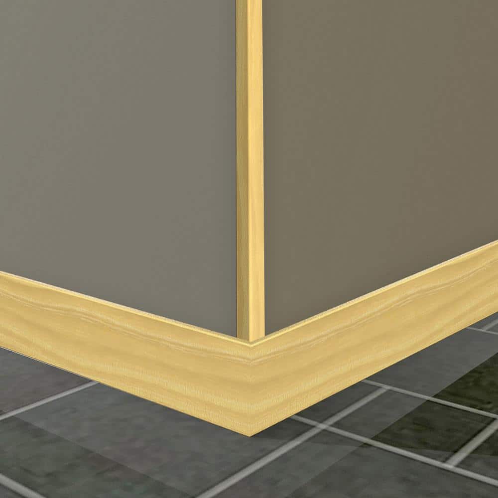 Alexandria Moulding 11/16 in. D x 4-9/16 in. W x 84 in. L Pine Wood Finger-Joint Jamb Moulding Pack (3-Pack)