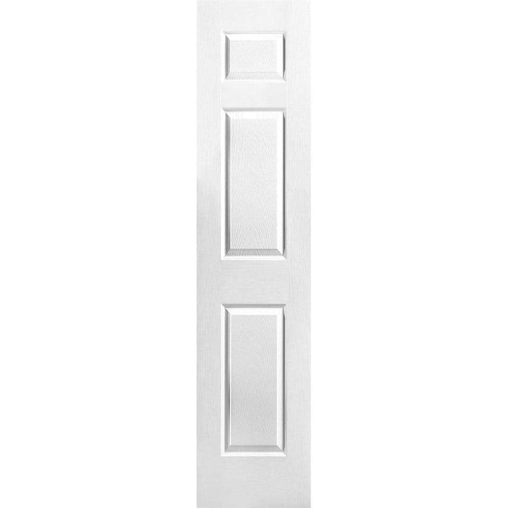 Masonite 18 in. x 80 in. Textured 3-Panel Hollow Core Primed Composite Interior Door Slab