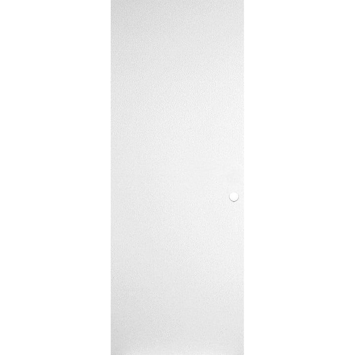 Masonite 30 in. x 80 in. Primed Smooth Flush Hardboard Hollow Core Composite Interior Door Slab with Bore