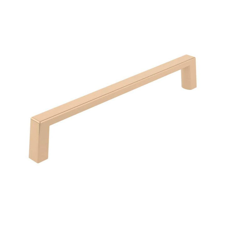 Richelieu Eglinton 6 in. (152 mm) Champagne Bronze Modern Rectangular Cabinet Bar Pull
