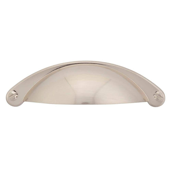 Richelieu 2-1/2 in. (64 mm) Center-to-Center Brushed Nickel Traditional Cup Pull